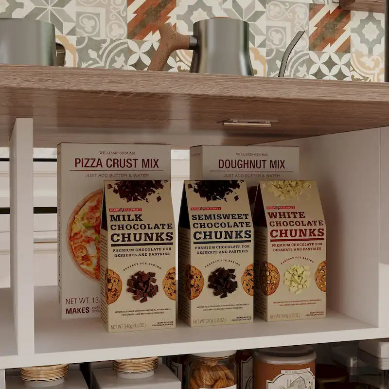 Carrello da cucina con isola pieghevole, 2 cassetti, 2 armadietti e portasciugamani Buffet Sidboard