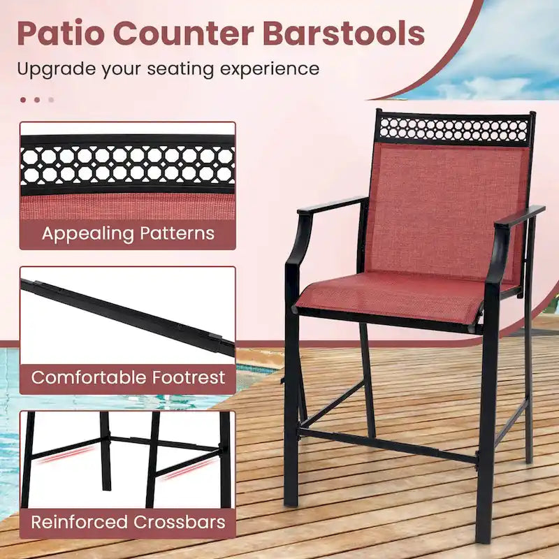 Tavolo da pranzo rotondo da 42" - Stile a piedistallo rustico, 4 posti a sedere