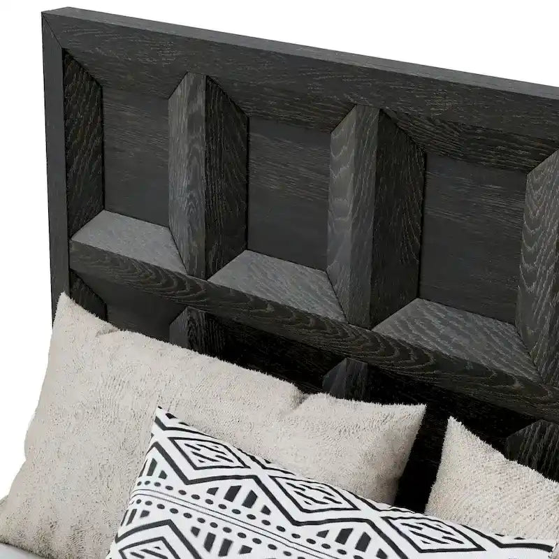 Letto in Legno Pannellato Stile Durem - Classico Moderno