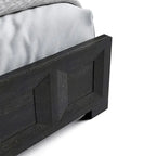 Letto in Legno Pannellato Stile Durem - Classico Moderno