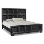 Letto in Legno Pannellato Stile Durem - Classico Moderno
