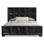 Letto in Legno Pannellato Stile Durem - Classico Moderno