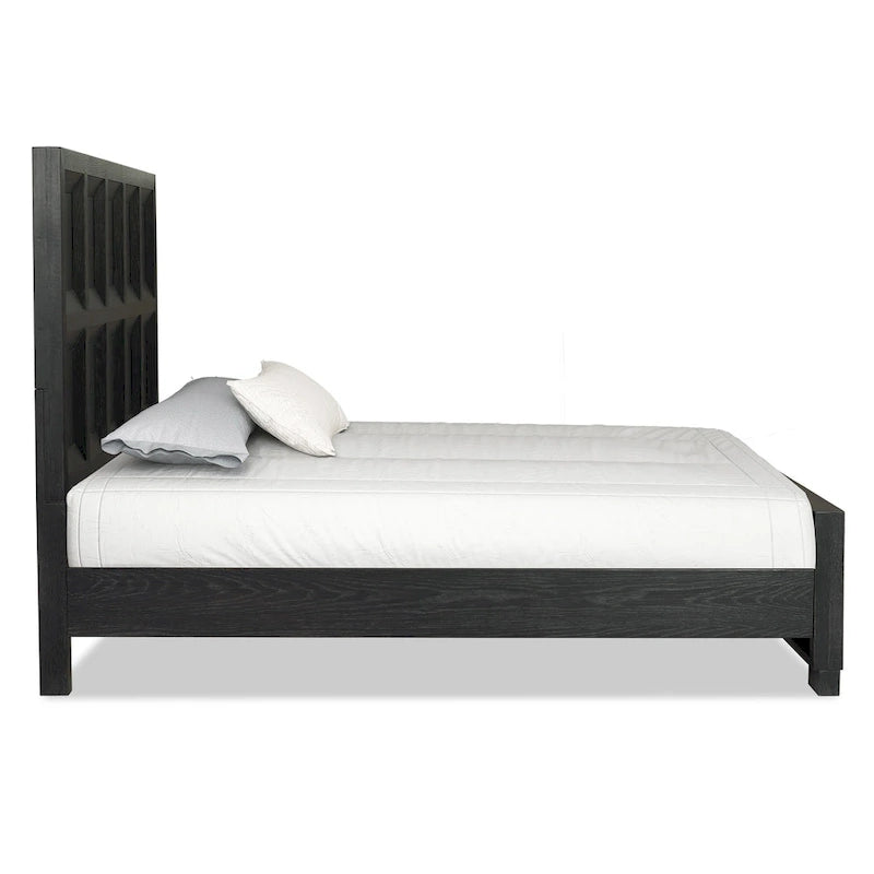 Letto in Legno Pannellato Stile Durem - Classico Moderno