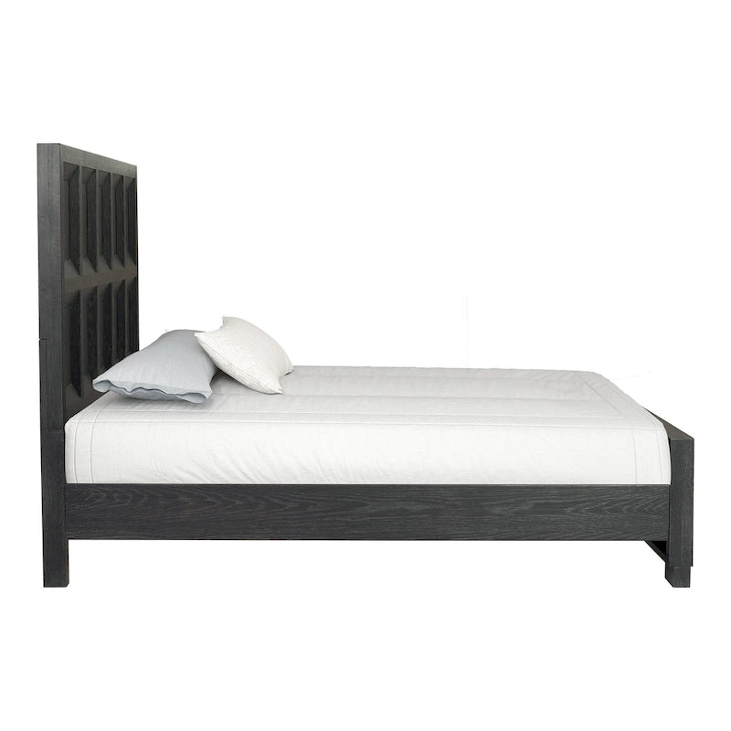 Letto in Legno Pannellato Stile Durem - Classico Moderno