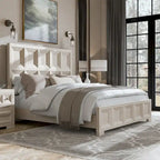 Letto in Legno Pannellato Stile Durem - Classico Moderno