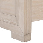 Letto in Legno Pannellato Stile Durem - Classico Moderno