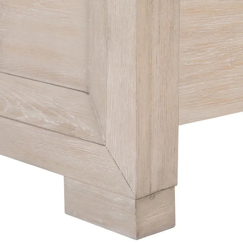 Letto in Legno Pannellato Stile Durem - Classico Moderno