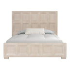 Letto in Legno Pannellato Stile Durem - Classico Moderno