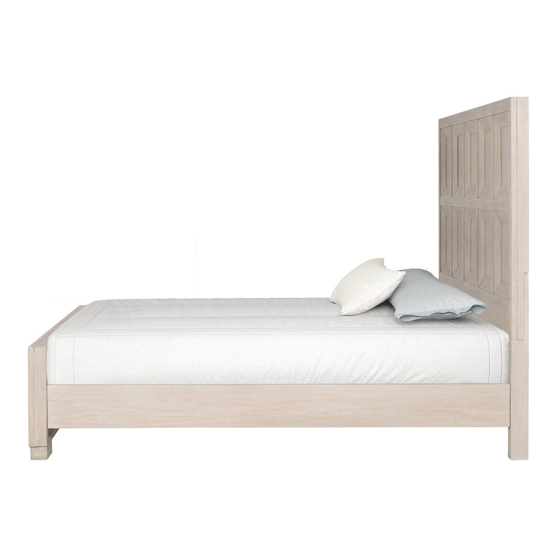 Letto in Legno Pannellato Stile Durem - Classico Moderno