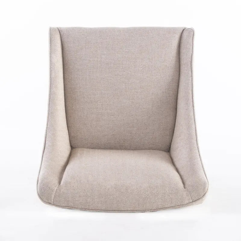 Sedia da pranzo di design contemporaneo imbottita con borchie decorative