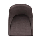 Sgabelli da bancone Espresso Barrel Back - Set da 2, stile moderno