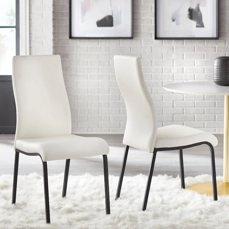 Set di 2 sedie da pranzo Nora - Stile moderno e semplice