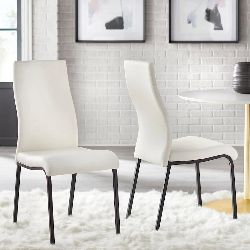 Set di 2 sedie da pranzo Nora - Stile moderno e semplice