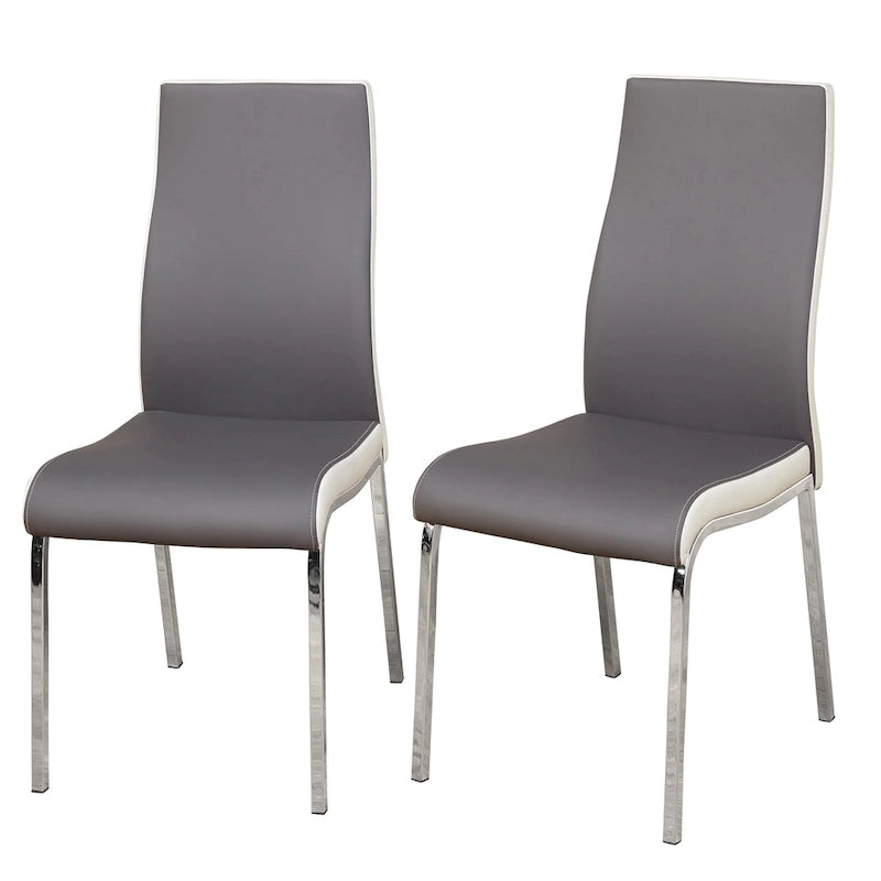 Set di 2 sedie da pranzo Nora - Stile moderno e semplice