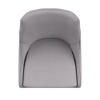 Set di 2 sedie da pranzo Oak Barrel Back - Rivestimento neutro