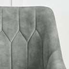 Sedia d'accento imbottita Glam con gambe in metallo dorato o nero