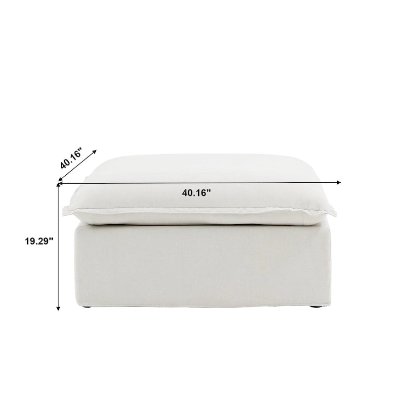 Divano componibile imbottito in velluto stile minimalista 123