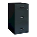 Classificatore verticale a 3 cassetti larghezza letter con portamatite - Antracite