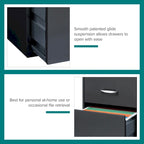 Classificatore verticale a 3 cassetti larghezza letter con portamatite - Antracite