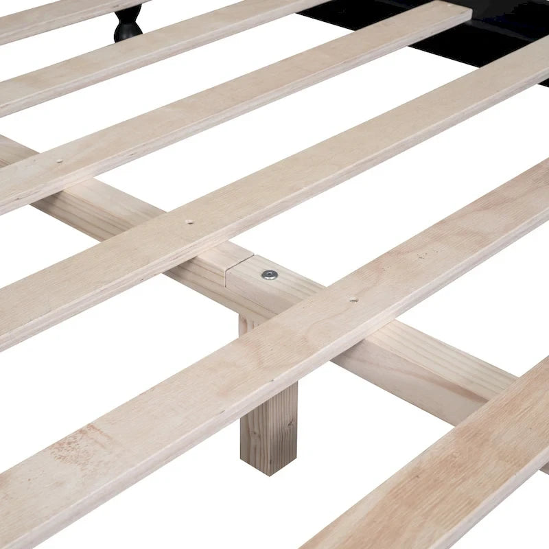 Struttura Letto a Piattaforma in Legno a Grandezza Naturale