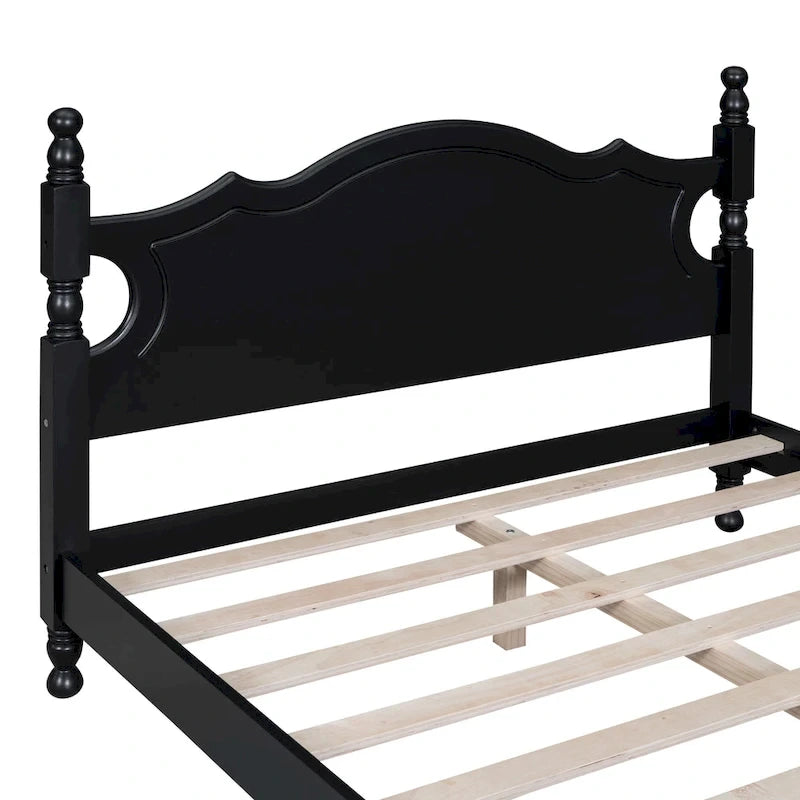 Struttura Letto a Piattaforma in Legno a Grandezza Naturale