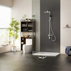 Mensola portaoggetti sopra il WC, scaffale organizer sopra il WC, bagno