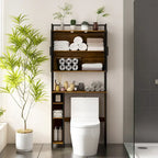 Mensola portaoggetti sopra il WC, scaffale organizer sopra il WC, bagno