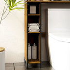 Mensola portaoggetti sopra il WC, scaffale organizer sopra il WC, bagno