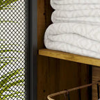 Mensola portaoggetti sopra il WC, scaffale organizer sopra il WC, bagno