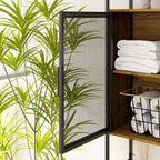 Mensola portaoggetti sopra il WC, scaffale organizer sopra il WC, bagno