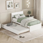 Struttura letto moderna per gemelli con letto estraibile