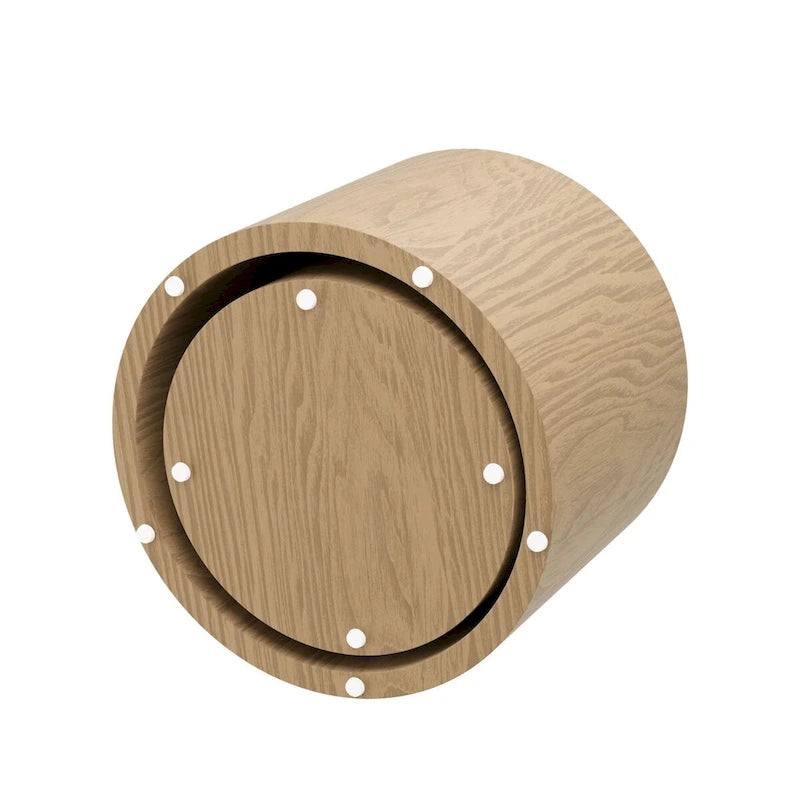 Tavolino da salotto impiallacciato set di 2