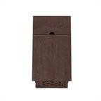 Tavolino/Comodino con ricarica classica con porte USB e vano portaoggetti - 58,4 cm di altezza