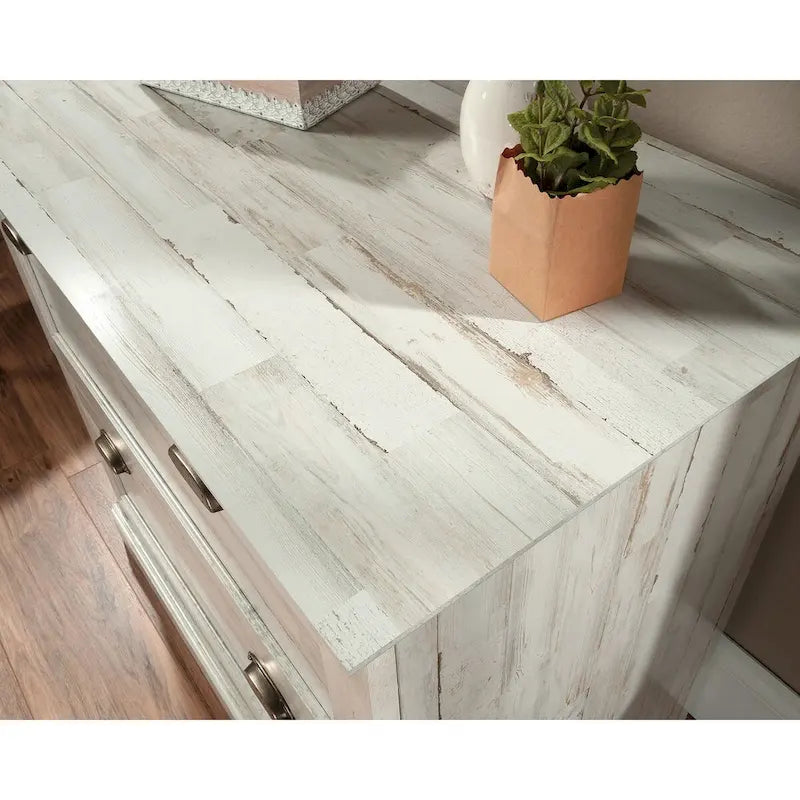 Classificatore orizzontale a 2 cassetti - Finitura Iron Oak, Mobile contenitore per ufficio domestico