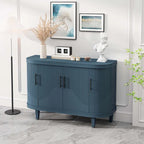 Madia decorativa moderna da 120 cm con ripiani regolabili